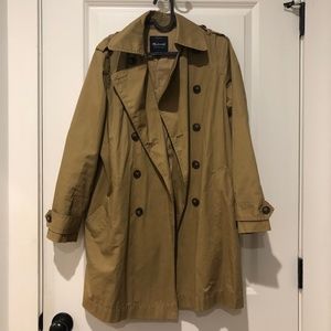 Madewell Size XS Tan Trench Coat
